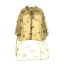 CELINE(セリーヌ) サイズ:41 21AW フィーラインプリントテイルコート半袖シャツ ベージュ 2C708362Q【新古品/中古】【程度S】【カラーベー...