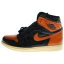NIKE(ナイキ) サイズ:28.0cm AIR JORDAN 1 RETRO HIGH OG SHATTERED BACKBOARD 3.0 555088-028 エアジョーダン1 シャッタードバックボード3.0 ハイカットスニーカー シューズ US10/28cm【新古品/中古】【程度S】【カラーブラック】【オンライン限定商品】