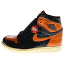 NIKE(ナイキ) サイズ:27.0cm AIR JORDAN 1 RETRO HIGH OG SHATTERED BACKBOARD 3.0 エアジョーダン1 レトロ シャッタードバックボード3.0 ハイカットスニーカー US9/27cm 555088-028【新古品/中古】【程度S】【カラーブラック】【取扱店舗BRING KICKS】
