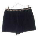 ALEXANDER WANG(アレキサンダーワン) サイズ:XS Stretch Corduroy Shorts コーデュロイ ショーツ ハーフパンツ ブラック...
