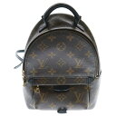 LOUIS VUITTON(ルイヴィトン) モノグラム パームスプリングス MINI リュックサック バックパック ミニバッグ ブラウン ゴールド金具 レザー×...
