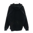 CHROME HEARTS(クロムハーツ) サイズ:M OLD スクロールラベルプリント サーマル裏地 プルオーバーパーカー フーディー ブラック【中古】【程度B】【カラーブラック】【取扱店舗AWESOME原宿店】