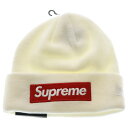 SUPREME(シュプリーム) 23AW × New Era Box Logo Beanie ニューエラ ボックスロゴ ビーニー 帽子 ホワイト【新古品/中古】【程度S】【カラーホワイト】【取扱店舗BRING札幌店】(4)
