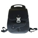 DIOR(ディオール) ギャロップ サドル バッグパック 黒 レザー リュック 2wayバッグ【中古】【程度A】【カラーブラック】【取扱店舗新宿】