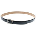FERRAGAMO(フェラガモ) スクエアバックル リバーシブル レザーベルト【新古品/中古】【程度S】【カラーブラック】【オンライン限定商品】