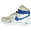 NIKE(ナイキ) サイズ:27.5cm WMNS AIR FORCE1 HIGH 40TH ANNIVERSARY ウィメンズ エアフォース1 40周年 ハイカットスニーカー ホワイト/ブルー US9.5/27.5cm DQ7584-100【中古】【程度B】【カラーホワイト】【オンライン限定商品】(4)