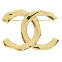 CHANEL(シャネル) L23A ココマーク ブローチ ゴールド金具 バッジ【中古】【程度A】【カラーゴールド】【取扱店舗BRING心斎橋店】