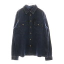CHROME HEARTS(クロムハーツ) サイズ:L WORK DOG クロスパッチ付 ワークドッグ デニムジャケット インディゴ【新古品/中古】【程度S】【カラーブルー】【取扱店舗原宿】