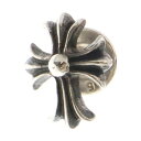 CHROME HEARTS(クロムハーツ) No2 CH CRS CHクロス スタッズピアス シルバー BCA407【中古】【程度B】【カラーシルバー】【取扱店舗BRING福岡天神店】