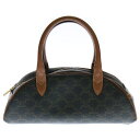 CELINE(セリーヌ) トリオンフ ハンドバッグ ブラウン【中古】【程度A】【カラーブラウン】【取扱店舗BRING福岡天神店】