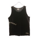 CHROME HEARTS(クロムハーツ) サイズ:M オールド ロゴプリント タンクトップ ノースリーブ カットソー ブラック【中古】【程度B】【カラーブラック】【取扱店舗新宿】