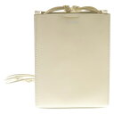 JIL SANDER(ジルサンダー) Tangle タングル スモール ショルダーバッグ ホワイト レザー JSPU853173【中古】【程度A】【カラーホワイ...