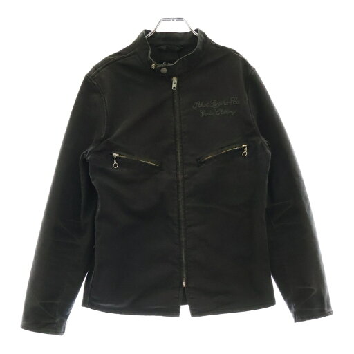 SCHOTT(ショット) サイズ:S Back Logo Zip Denim Jacket バックロゴ刺繍ジップアップデニムジャケット ブラック 3142011【中古】【程度B】【カラーブラック】【オンライン限定商品】 SCHOTT(ショット) サイズ:S Back Logo Zip Denim Jacket バックロゴ刺繍ジップアップデニムジャケット ブラック 3142011【中古】【程度B】【カラーブラック】【オンライン限定商品】