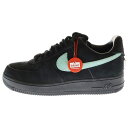 NIKE(ナイキ) サイズ:26.0cm × TIFFANY&CO AIR FORCE 1 LOW 1837 BLACK DZ1382-001 ティファニー エアフォース1 ローカットスニーカー シューズブラック US8/26.0cm【新古品/中古】【程度S】【カラーブラック】【取扱店舗BRING KICKS】