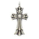CHROME HEARTS(クロムハーツ) DBL CH CRS ダブルCHクロスチャーム ペンダントトップ シルバー BCA248【中古】【程度B】【カラーシルバー】【取扱店舗WASTE_NOT名古屋店】(4)