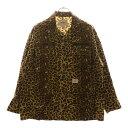 WTAPS(ダブルタップス) サイズ:2 21SS JUNGLE 01 レオパードカモ ジャングル シャツジャケット カーキ 211WVDT-SHM02【中古】【程度A】【カラーベージュ】【取扱店舗BRING仙台店】