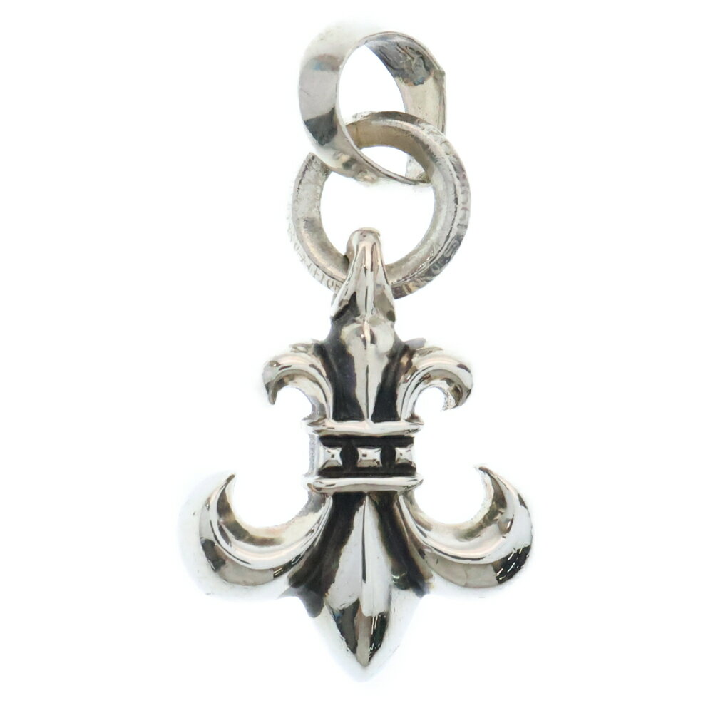 CHROME HEARTS(クロムハーツ) BS FLUER W BALE BSフレア Wベイル ペンダントトップ シルバー BCA211【中古】【程度B】【カラーシルバー】【取扱店舗BRING京都河原町店】