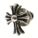 CHROME HEARTS(クロムハーツ) No2 CH CRS CHクロス スタッズピアス シルバー BCA407【中古】【程度B】【カラーシルバー】【取扱店舗OneStyle新宿店】
