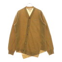 COMME des GARCONS SHIRT(コムデギャルソンシャツ) サイズ:L 23AW ×LACOSTE ラコステ 捻じれ ワンポイント ウールカーディ...