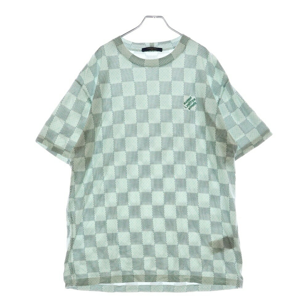 【お洒落♪】【LV】パッチ付きダミエ半袖Tシャツ 楽天市場】ダミエ ヴィトン(Tシャツ・カットソー|トップス