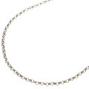CHROME HEARTS(クロムハーツ) NECKCHAIN R20 ロールチェーンネックレス 20inch シルバー BCA084【中古】【程度B】【カラー...
