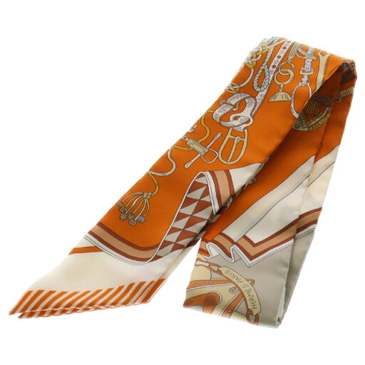 HERMES(エルメス) ツイリー 鞍職人の花束 Bouquets Sellier オレンジ系 マルチカラー シルク スカーフ【新古品/中古】【程度S】【カラーオレンジ】【オンライン限定商品】 HERMES(エルメス) ツイリー 鞍職人の花束 Bouquets Sellier オレンジ系 マルチカラー シルク スカーフ【新古品/中古】【程度S】【カラーオレンジ】【オンライン限定商品】