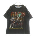 VINTAGE(ヴィンテージ) サイズ:L 90S VINTAGE KISS ALIVE/WORLDWIDE 96 97 TOUR TEE ヴィンテージ キッス...