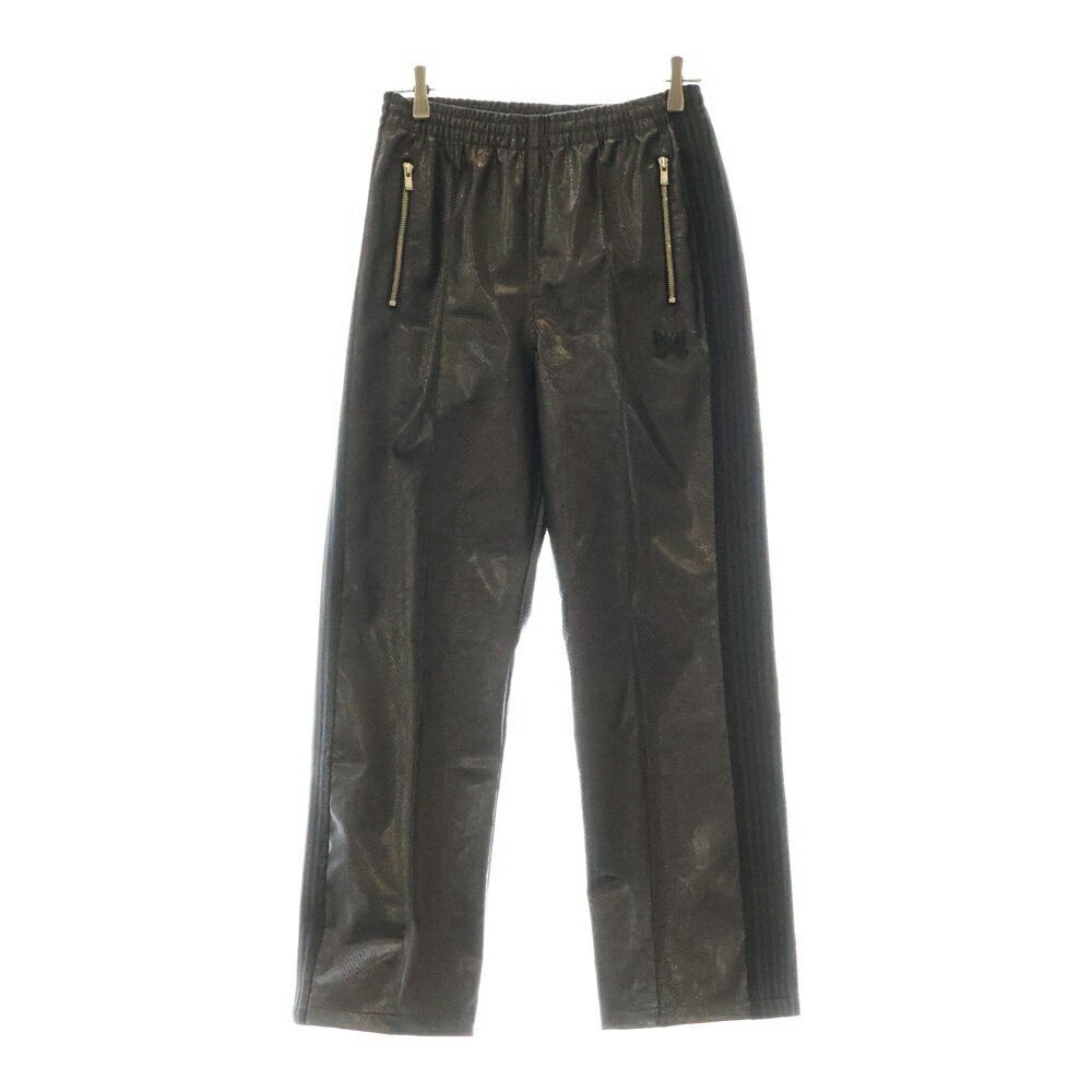 Needles(ˡɥ륹) :XS 24AWNUBIAN TRACK PANTS SYNCETIC LEATHER EXCLUSI...