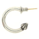 CHROME HEARTS(クロムハーツ) HOOP PLAIN プレーン フープピアス シルバー BCA101【中古】【程度B】【カラーシルバー】【取扱店舗BRING京都河原町店】