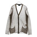 kolor(カラー) サイズ:1 11SS エステルリネン ビーズ刺繍カーディガン レディース ブラウン 11SCM-T09203【中古】【程度B】【カラーブラウン】【取扱店舗BRING京都河原町店】
