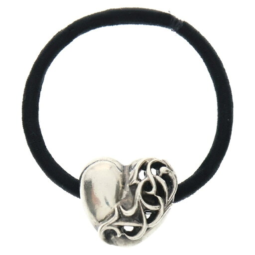 CHROME HEARTS(クロムハーツ) HAIRBAND HEART ハート ヘアバンド ヘアゴムコンチョ シルバー BCA150【中古】【程度B】【カラーシルバー】【取扱店舗OneStyle新宿店】 CHROME HEARTS(クロムハーツ) HAIRBAND HEART ハート ヘアバンド ヘアゴムコンチョ シルバー BCA150【中古】【程度B】【カラーシルバー】【取扱店舗OneStyle新宿店】