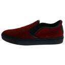 CHROME HEARTS(クロムハーツ) サイズ:39 DAGGER SLIP ON V2 ダガー ハラコスリッポン ローカットスニーカー ブラック/レッド 国内インボイス付き【中古】【程度A】【カラーブラック】【取扱店舗BRINGアメリカ村店】(4)