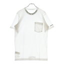 CHROME HEARTS(クロムハーツ) サイズ:S CH T-SHRT 1 ネックロゴプリント クルーネック半袖Tシャツ ホワイト【新古品/中古】【程度S】【カラーホワイト】【取扱店舗BRING仙台店】