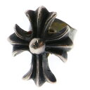 CHROME HEARTS(クロムハーツ) No2 CH CRS CHクロス スタッズピアス シルバー BCA407【中古】【程度B】【カラーシルバー】【取扱店舗BRING福岡天神店】