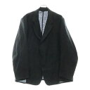 COMOLI(コモリ) サイズ:3 23AW カシミア シルク ノッチドラペル ライトジャケット ダークグレー Y03-01006【中古】【程度B】【カラーグレー】【取扱店舗BRING梅田茶屋町店】