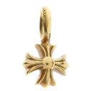 CHROME HEARTS(クロムハーツ) 22K STACK CH PLUS V2 CHプラススタックチャーム ゴールドネックレストップ ゴールド【中古】【程度B】【カラーゴールド】【取扱店舗BRING福岡天神店】