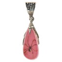 MFM(エムエフエム) TEAR DROP PENDANT NECKLACE ティアドロップ スパイダー ペンダントトップ ネックレス ピンク/シルバー【中古】【程度B】【カラーピンク】【取扱店舗BRINGアメリカ村店】