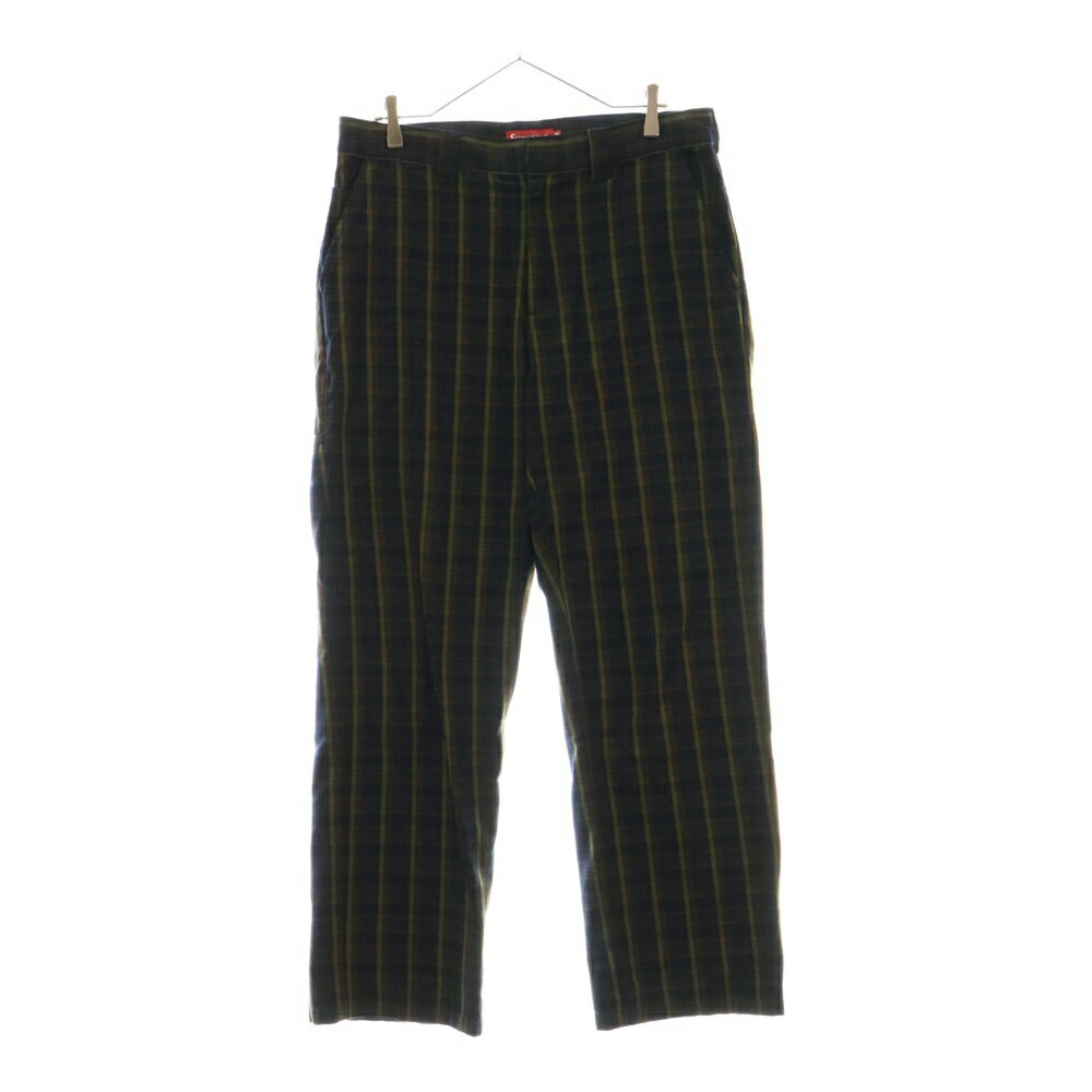 SUPREME(ץ꡼) :32 23SS Work Pant Navy Plaid åѥ ͥӡ/꡼...
