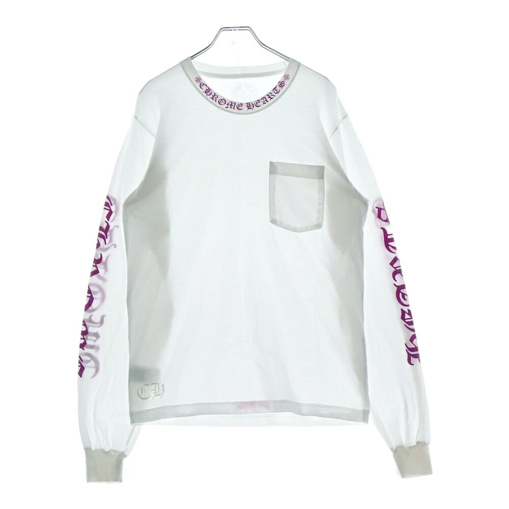 送料込み◆CHROME HEARTS◆ポケット Tシャツ ホワイト/ピンク 楽天市場】クロムハーツ(カラーピンク)(Tシャツ・カットソー