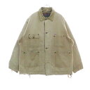 CARHARTT(カーハート) サイズ:50 50s VINTAGE ハートタグ 裏地ブランケット カバーオール チョアコート ベージュ ヴィンテージ【中古】【...