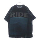 VINTAGE(ヴィンテージ) サイズ:XL 90s RIDE Nowhere TEE ライド ノーウェア 両面プリント半袖Tシャツ カットソー ブラック【中古...