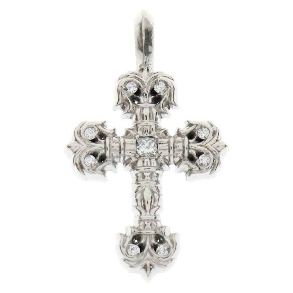 CHROME HEARTS◆シリクロム CHクロス ペンダント ホワイト 7225f120003-1.jpg
