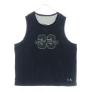 CHROME HEARTS(クロムハーツ) サイズ:XL MESH WARM UP JERSEY リバーシブル CHロゴプリント メッシュタンクトップ ノースリーブ ブラック【中古】【程度A】【カラーブラック】【取扱店舗BRINGアメリカ村店】