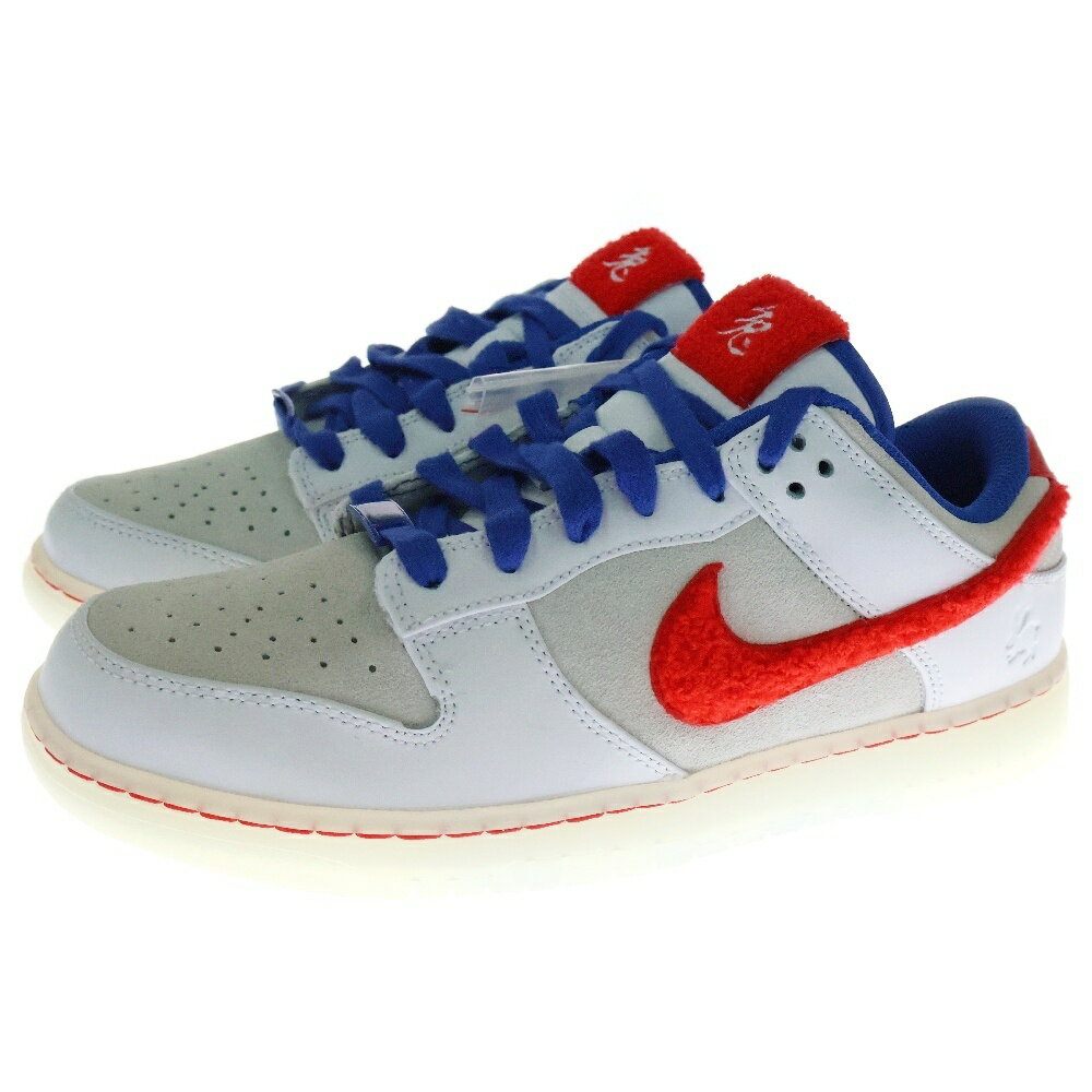 NIKE(ナイキ) サイズ:26.5cm DUNK LOW RETRO PRM Year of the Rabbit FD4203-161 ダンク レトロ プレミアム イヤーオブザラビット ローカット スニーカー ホワイト US8.5/26.5cm【新古品/中古】【程度S】【カラーホワイト】【オンライン限定商品】