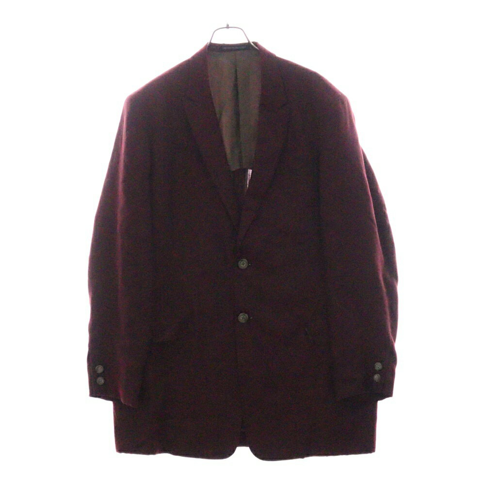 B Yohji Yamamoto ブラック アシメ テーラードジャケット 9225f140019-1.jpg