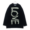BURBERRY(バーバリー) サイズ:M LOVEオーバーサイズクルーネックニットセーター ブラック 8037228【新古品/中古】【程度S】【カラーブラック】【取扱店舗BRING心斎橋店】