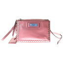 PRADA(プラダ) エティケット ショルダーバッグ ピンク レザー【中古】【程度A】【カラーピンク】【取扱店舗BRING梅田茶屋町店】