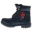 CHROME HEARTS(クロムハーツ) サイズ:7.5W ×Timberland 6IN WATERPROOF BOOT 6インチ クロスパッチ シルバー装...
