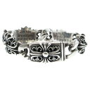 CHROME HEARTS(クロムハーツ) サイズ:4LINK 4LINK KEEPER LINK キーパーリンク シルバーブレスレット【中古】【程度B】【カラ...