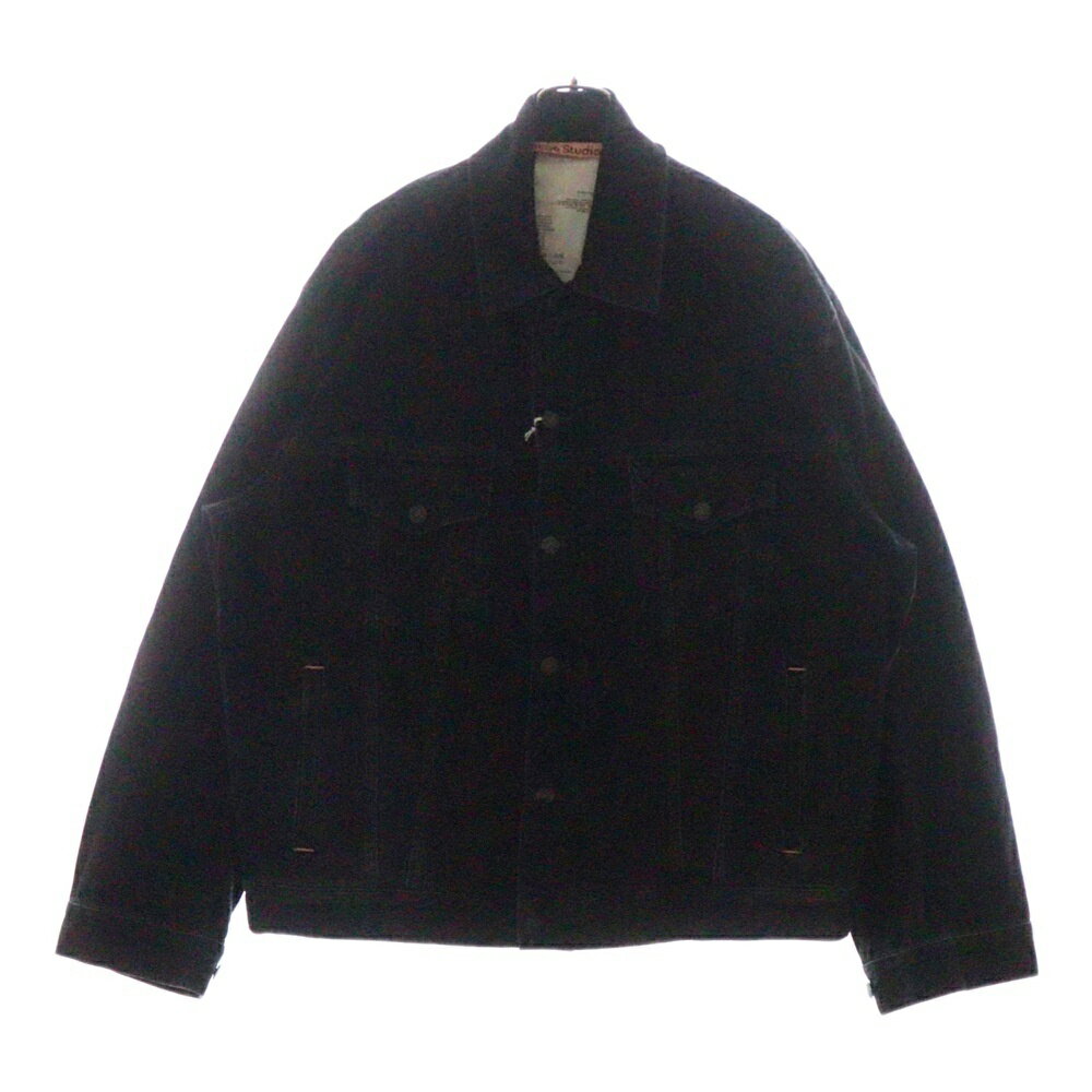 Acne Studios(アクネ ストゥディオズ) リラックスフィット デニムジャケット ブラック FN-UX-OUTW000062【新古品/中古】【程度S】【カラーブラック】【取扱店舗BRING渋谷ANNEX店】